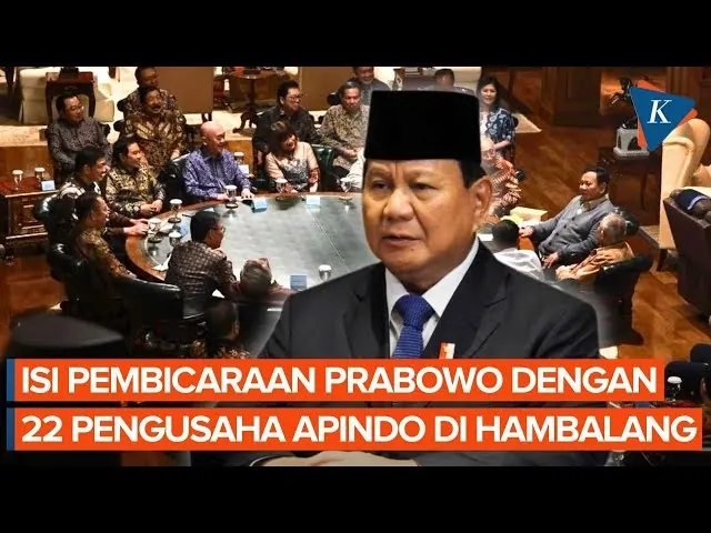 Cuplikan video pengantar APINDO